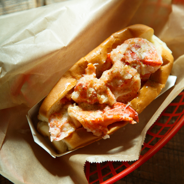 Homemade Lobster Roll Recipe with Light Mayo, Butter, and a Hint of Red Spice for Mother's Day