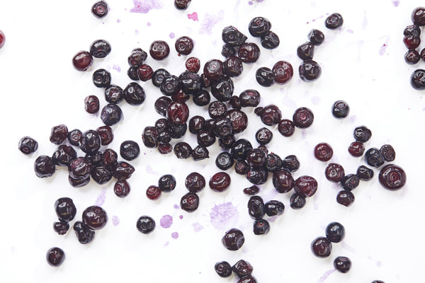 Frozen Wild-Foraged Huckleberries - lb
