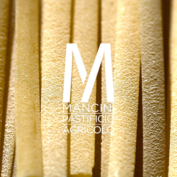 mancini pasta up close rough texture