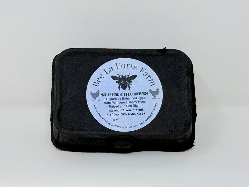 Chicken Eggs (Bee La Forte Farm) - Half Dozen