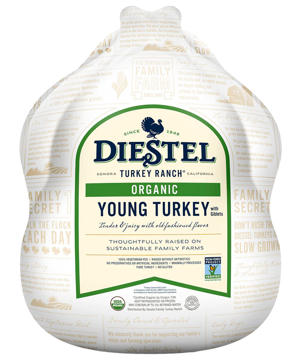 Local Organic Diestel Turkey 12-14lb