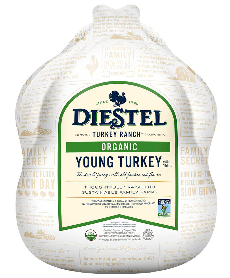 Local Organic Diestel Turkey 12-14lb