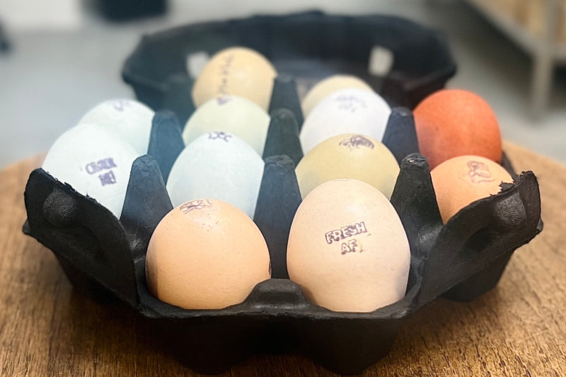 Chicken Eggs (Bee La Forte Farm) - Dozen