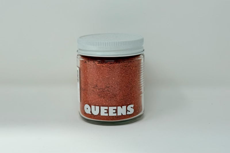 Jar of Queens Gochugaru Korean Chili Flakes