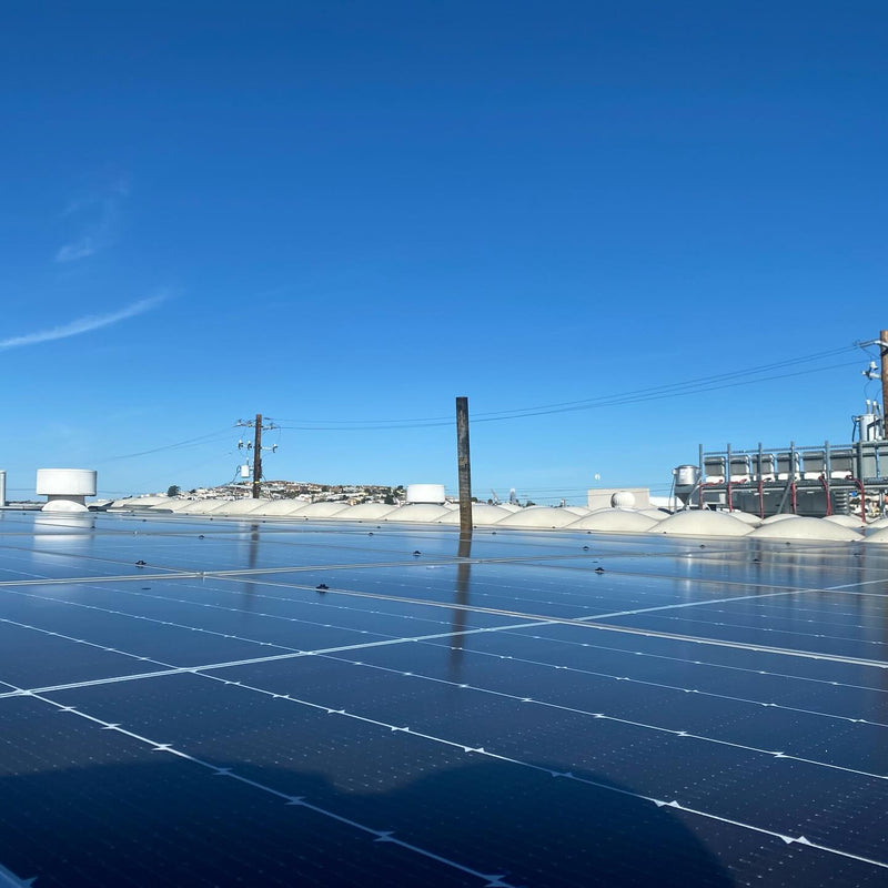 Solar-Powered Warehouse
