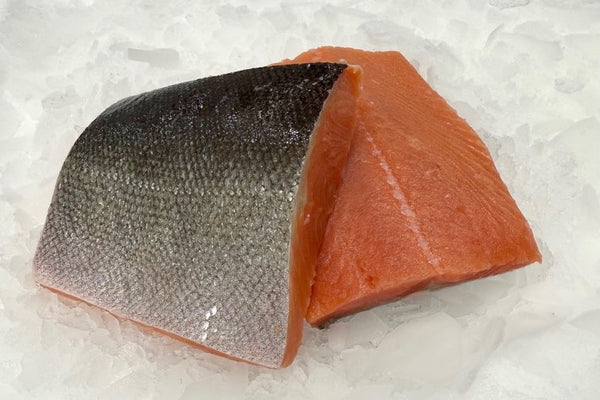 Wild Coho Salmon Fillet Skin On (6oz)-2ea