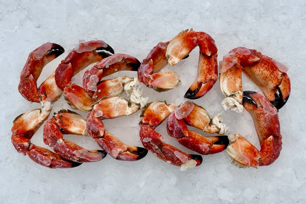 local rock crab claws frozen