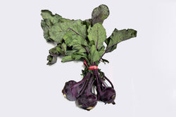 Purple Kohlrabi (Organic) - ea