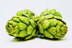artichoke leaves up close