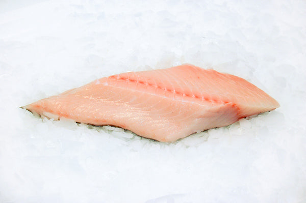 local black cod fillet on ice