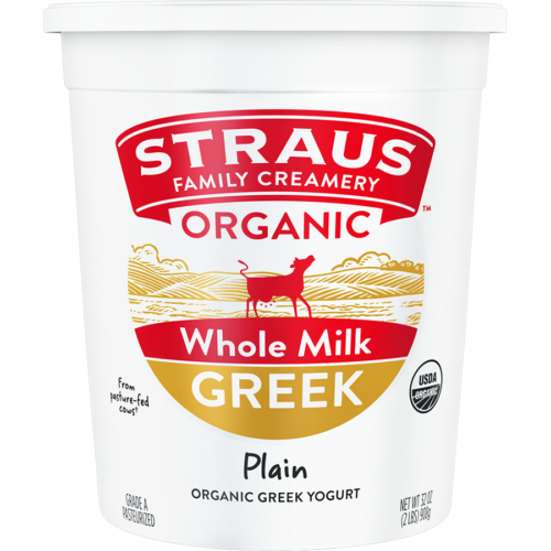 straus organic whole milk greek yogurt