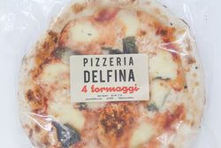 4 formaggi pizza pie