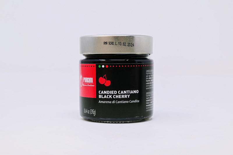 Pariani Candied Cantiano Black Cherries - 245g
