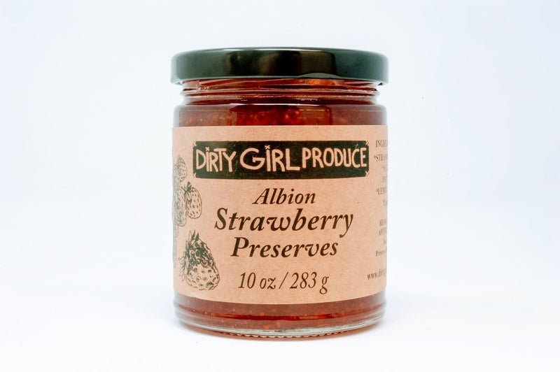 albion strawberry preserves dirty girl produce santa cruz