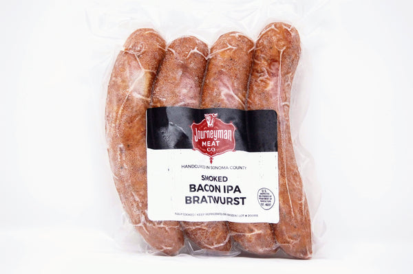 Journeyman Smoked Bacon Bratwurst 4 pack - 12oz