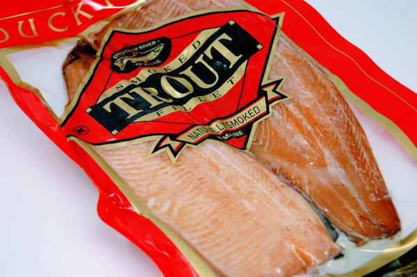 frozen hot smoked trout maine