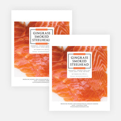 Gingrass Smoked Steelhead - 4oz