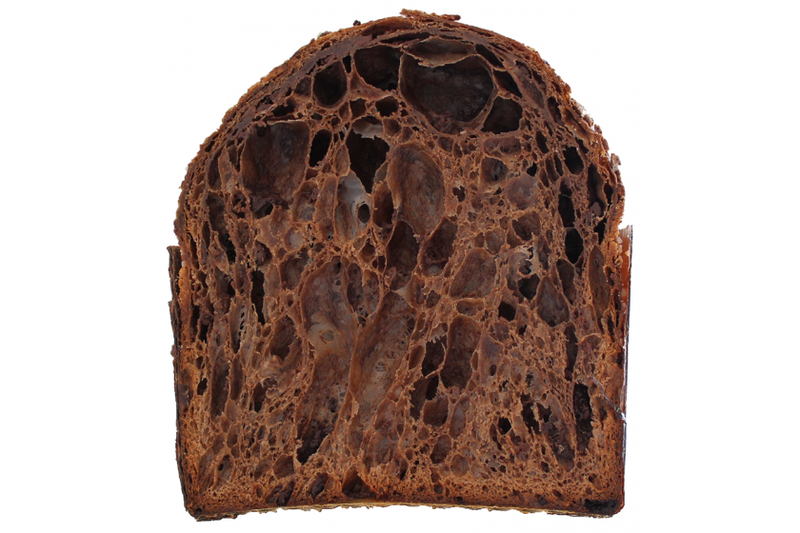 Triple Chocolate Panettone interior