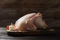 Joyce Farms Naked Broad White Turkey